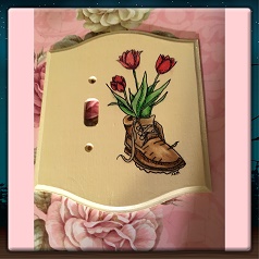 Hand Painted Switchplate